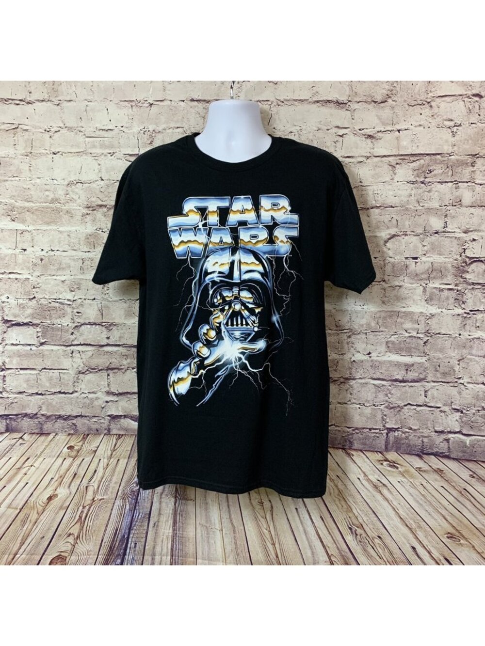 Star Wars Black Darth Vader Short Sleeve Tee